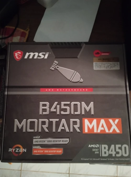 Msi B450m mortar max (for parts)