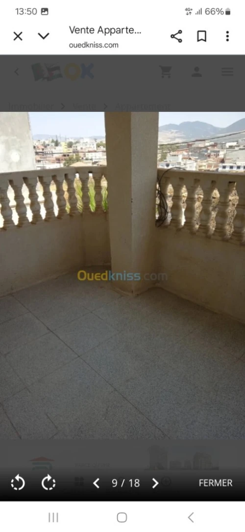 Vente Appartement Niveau de villa F4 Souk Ahras Souk ahras