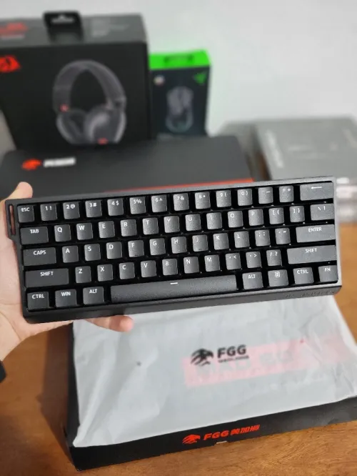 Madlions MAD60 HE Hall Effect Keyboard Flagship RGB Black ( RGB + 8000 HZ )