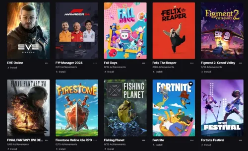Compte Epic Games + Skins Fortnite Exclusifs + Bibliothèque de Jeux Premium