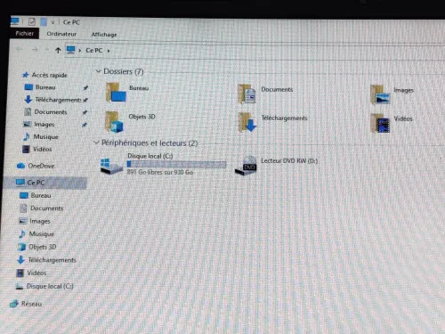 DELL INSPIRON 15 / INTEL I3 6EME / 8G / 1000G HDD / 15.6