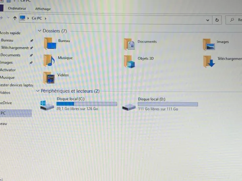 ACER ASPIRE A515-573 / I3 7 EME / 8G / 256 SSD /15.6 FHD