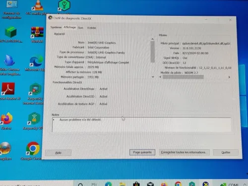 THINKBOOK  / INTEL I7 10 EME / 4 G / 128 / 14 FHD