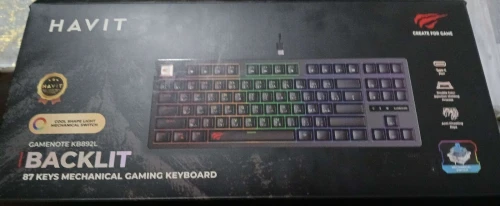 Havit gaming GAMENOTE KB892L 75%