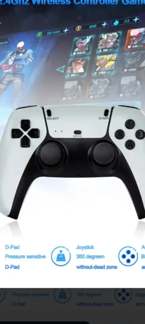 Console wireless 2.4g et une pompe