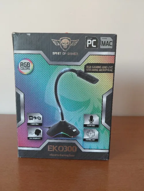 Microphone Of Gamer EKO 300 RGB