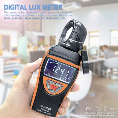 Luxmètre Professionnel 