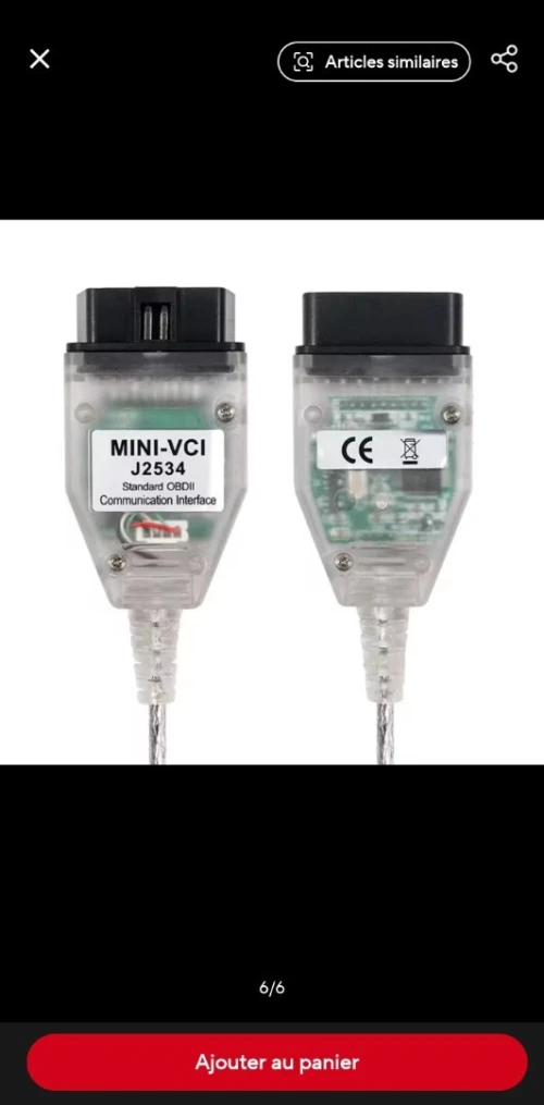Mini vci Scanner auto toyota