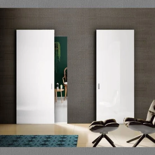 Système porte coulissante invisible 
