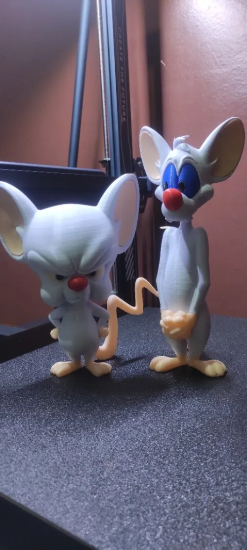 Figurine Pinky and the Brain