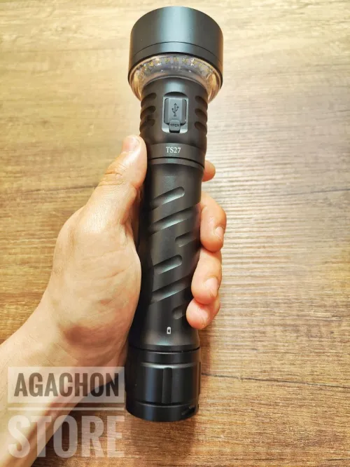 Lampe Torche Wurkkos TS27 - 3200 Lumen Randonnée Chasse (Rechargeable)