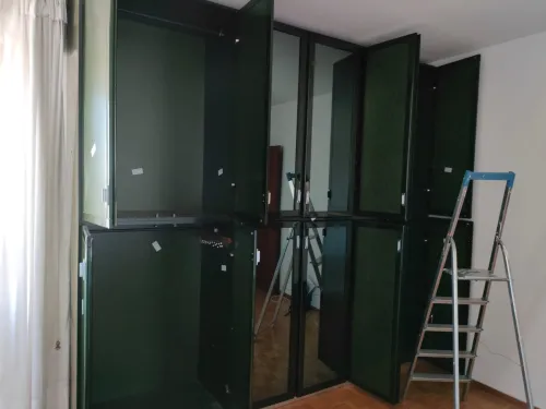 Armoire 280x310cm 6 compartiments