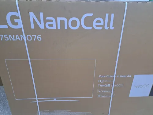 TV LG NANOCELL 75" SMART 4K 75NANO766QA EUROPÉEN