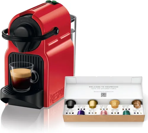 MACHINE À CAFÉ NESPRESSO INISSIA AVEC 7 CAPSULES