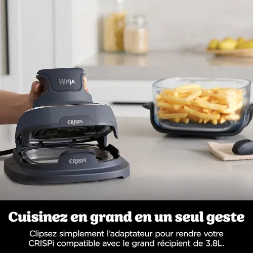 NINJA CRISPI AIR FRYER 3.8L + 1.4L 4EN1 1700WATT FN101EUGY