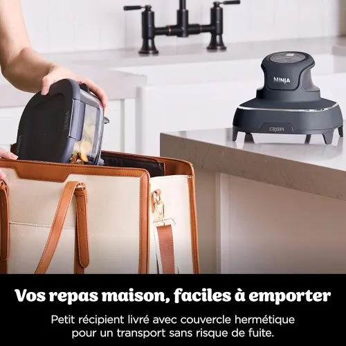 NINJA CRISPI AIR FRYER 3.8L + 1.4L 4EN1 1700WATT FN101EUGY