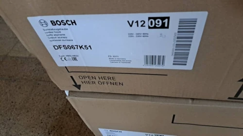 HOTTE BOSCH TÉLESCOPIQUE 90CM ET 60CM  INOX SÉRIE 8 DFS097K51 MADE IN GERMANY 