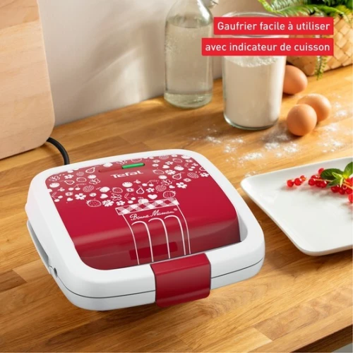 GAUFRIER TEFAL BONNE MAMAN 700WATT WD17B510