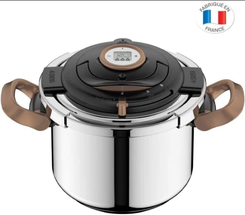 COCOTTE MINUTE SEB 8L CLIPSO PLUS PRÉCISION MADE IN FRANCE