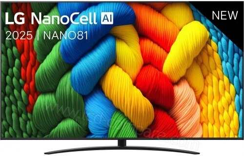 TV LG NANOCELL 86" SMART 4K 86NANO81A6A NEW 2025 EUROPÉEN