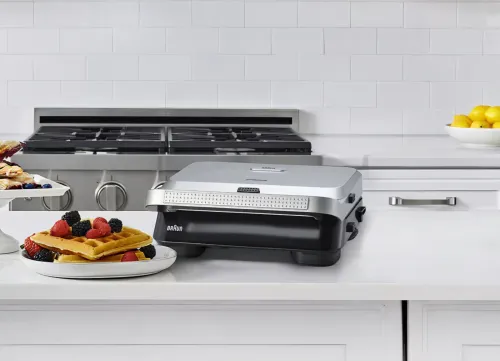 GAUFRIER BRAUN SNACKMARKER 5 2IN1 800WATT 