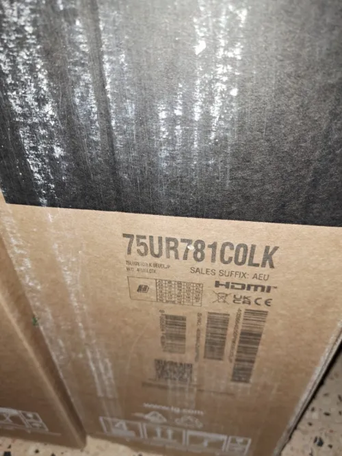 TV LG 75" SMART 4K 75UR781C0LK EUROPÉEN 