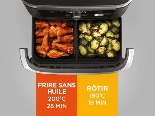 FRITEUSE NINJA AIR FRYER 10.4L 2470WATT AF500EU 