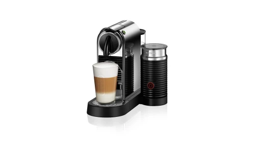 MACHINE À CAFÉ NESPRESSO CITIZ CHROME & MILK 