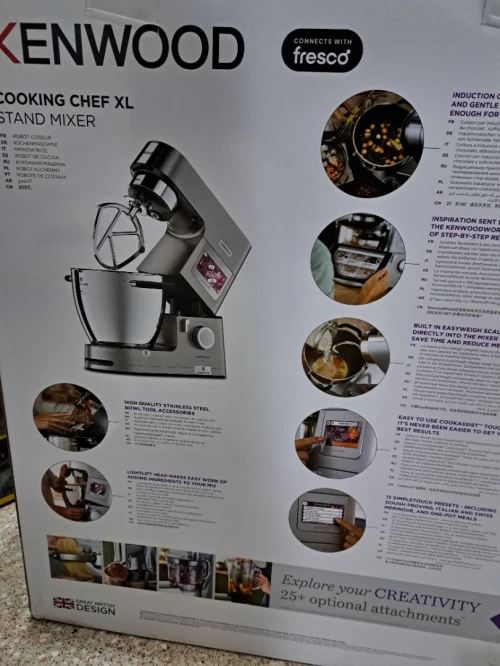 PETRIN KENWOOD COOKING CHEF XL 1500WATT 6.7L BALANCE INTÈGRE AVEC CUISSON INDUCTION  