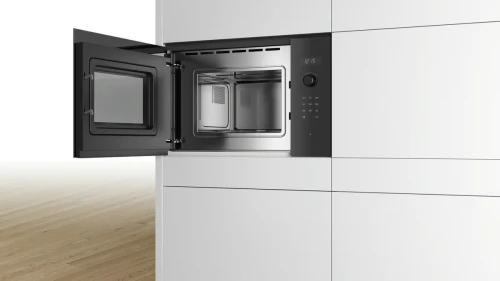 MICRO-ONDE BOSCH ENCASTRABLE SERIE 6 NOIR 20L 800WATT BFL524MB0  