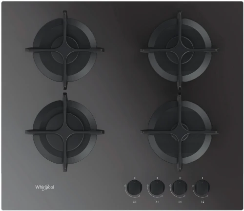 PLAQUE DE CUISSON WHIRLPOOL 4 FEUX EN VERRE 60CM GOB616NB GOR616MR EUROPÉEN