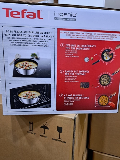 KIT TEFAL INGENIO EMOTION INDUCTION 10 PIÈCES 