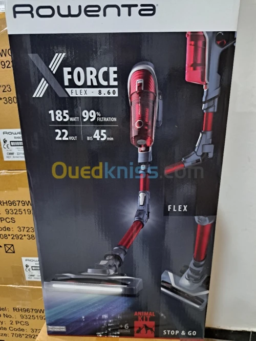 ASPIRATEUR ROWENTA A BALAIS X FORCE FLEX 8.60 KIT ANIMAL 6 ACCESSOIRE 