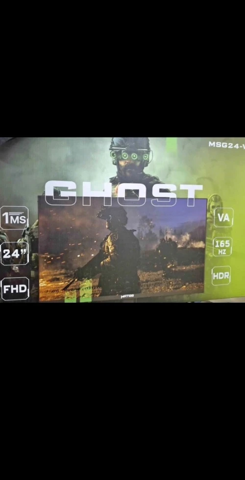 Écran MATOS GHOST 165 hz VA HDR , 1ms , 24 , FHD