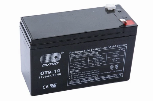 BATTERIE ONDULEUR RAGGIE12V/20hr   4.5AH / 7 AH / 9AH / 12AH