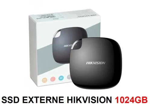 DISQUE DUR SSD  EXTERNE HIKVISION CRUCIAL  512 GB / 01 TB 