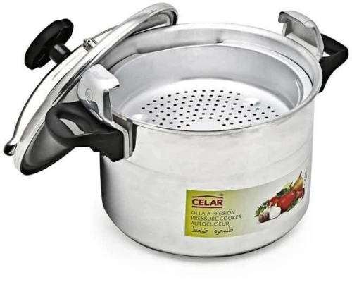 Cocotte Minute Traditionnel Alluminium 4.5L-Argent
