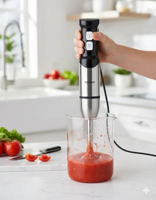 Mixeur plongeant électrique puissant 500 W