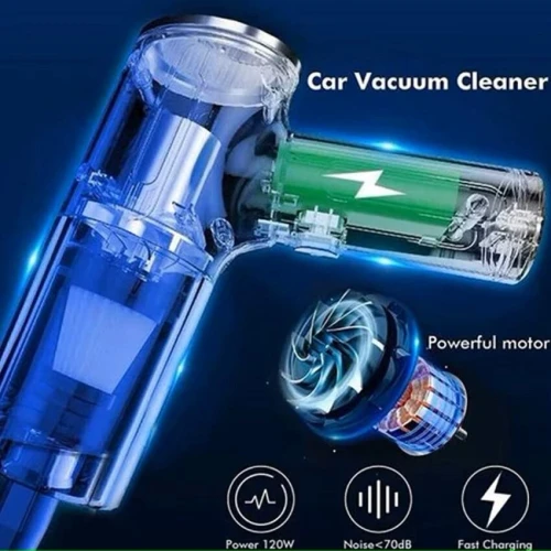 Mini aspirateur sans fil 3 en 1 pour voiture