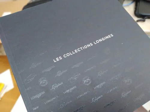 2 catalogues (montres de luxe) longines et blancpain