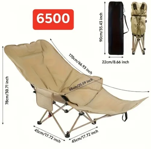 Chaise longue 3 positions