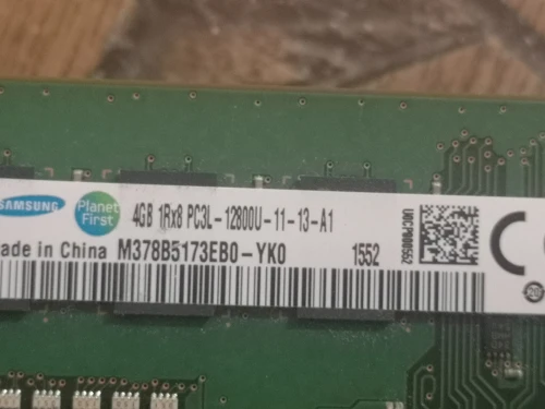 DDR3 4Gb 1600 Mhz 1866 Mhz samsung micron