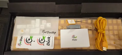 Ducky Channel One 3 Yellow (Cherry MX Speed Silver)