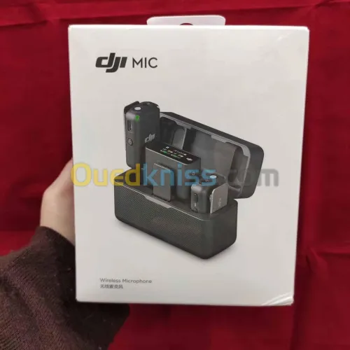 DJI Mic (2 TX + 1 RX + Boîtier recharge)