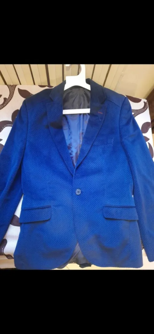 Blazer bleu Nuit classique avec penthalon bleu
