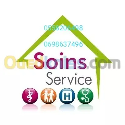 soins infirmiers , infirmier à domicile   prélèvements sanguins , sonde urinaire et naso gastrique,
