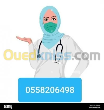  infirmiers à domicile; prélèvement sanguin pour société, entreprise 
