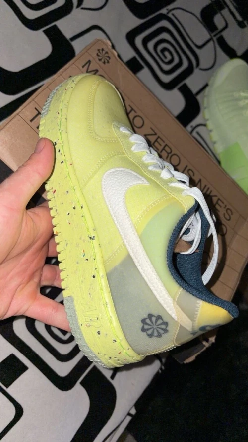 Nike Air Force1 Crater Light Lemon Twist