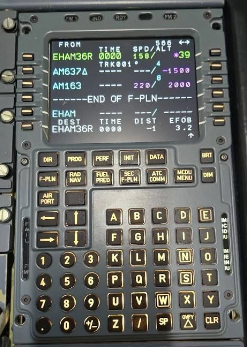 MCDU AIRBUS A 320