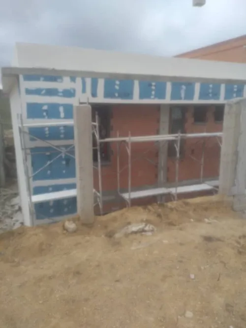 Revêtement de façades en Aquapanel / Plaques de plâtre et faux plafond démontable